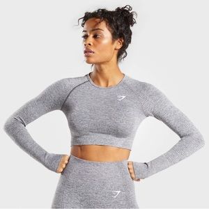 Gymshark Long Sleeve Crop Top